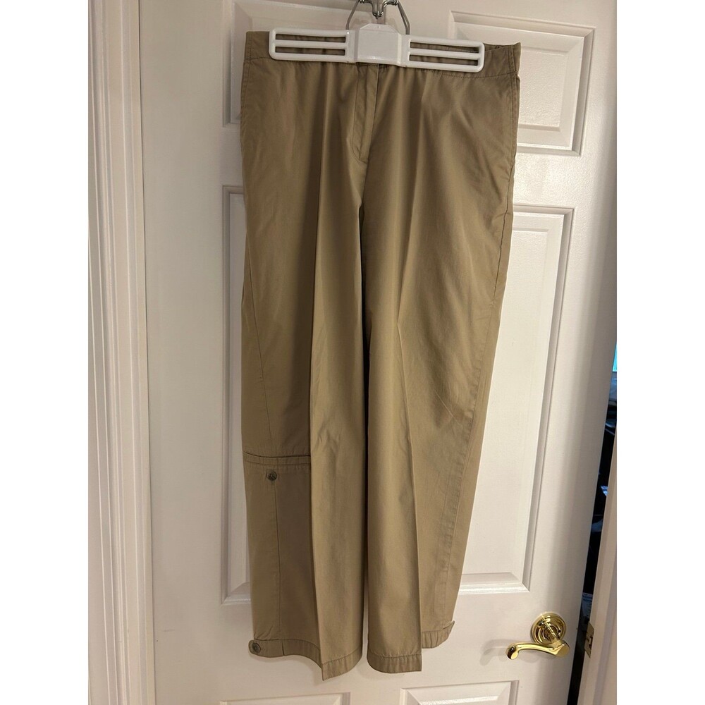 J Jill Cropped Capri Khakis - 8 Tall